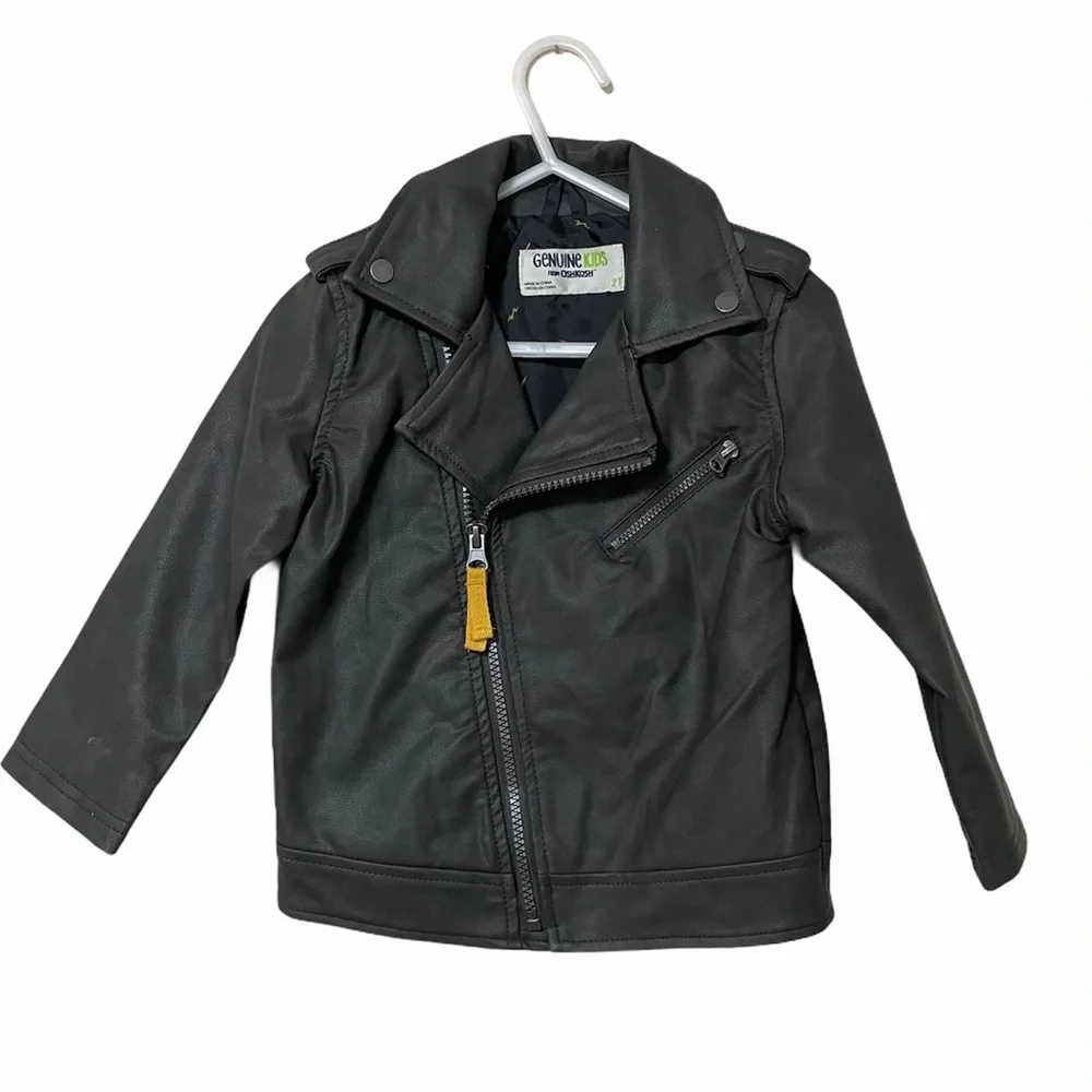 Genuine Kids by OshKosh Faux Leather Coat